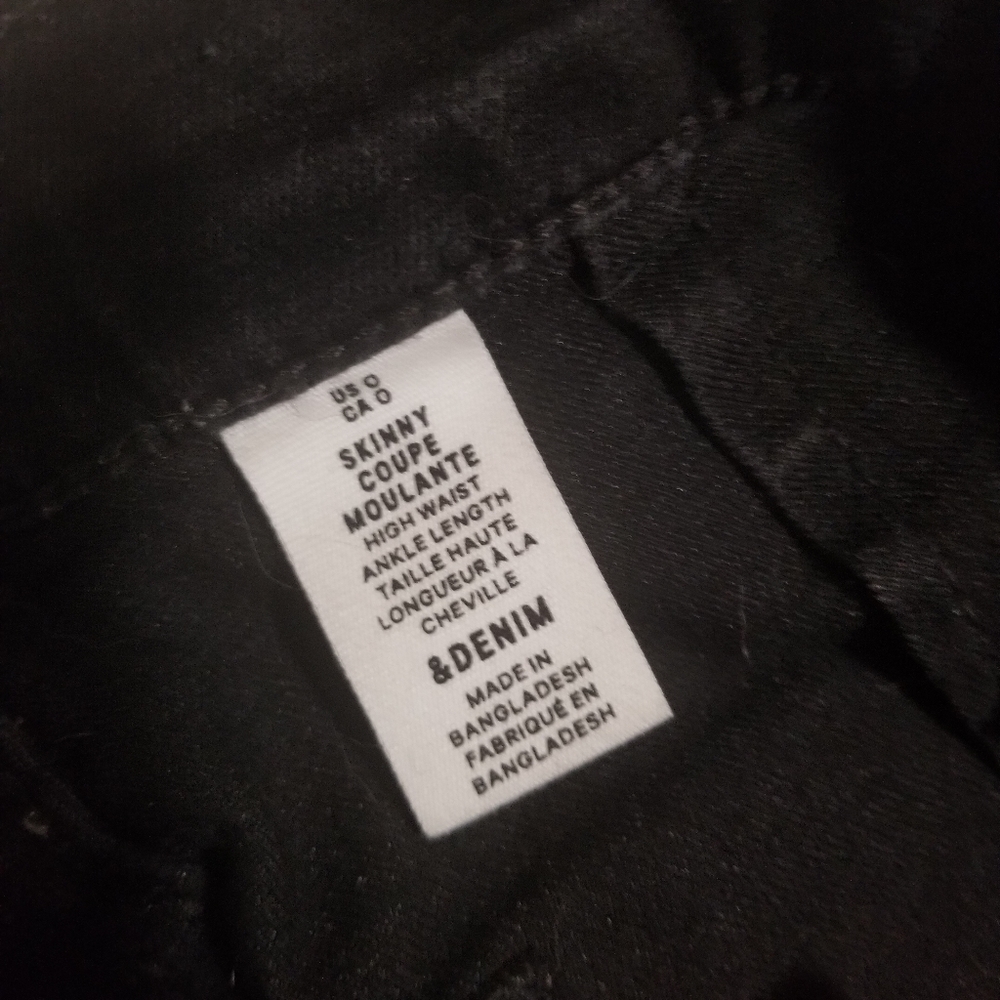 Black H&M High Rise Jeggings - Picture 4 of 4